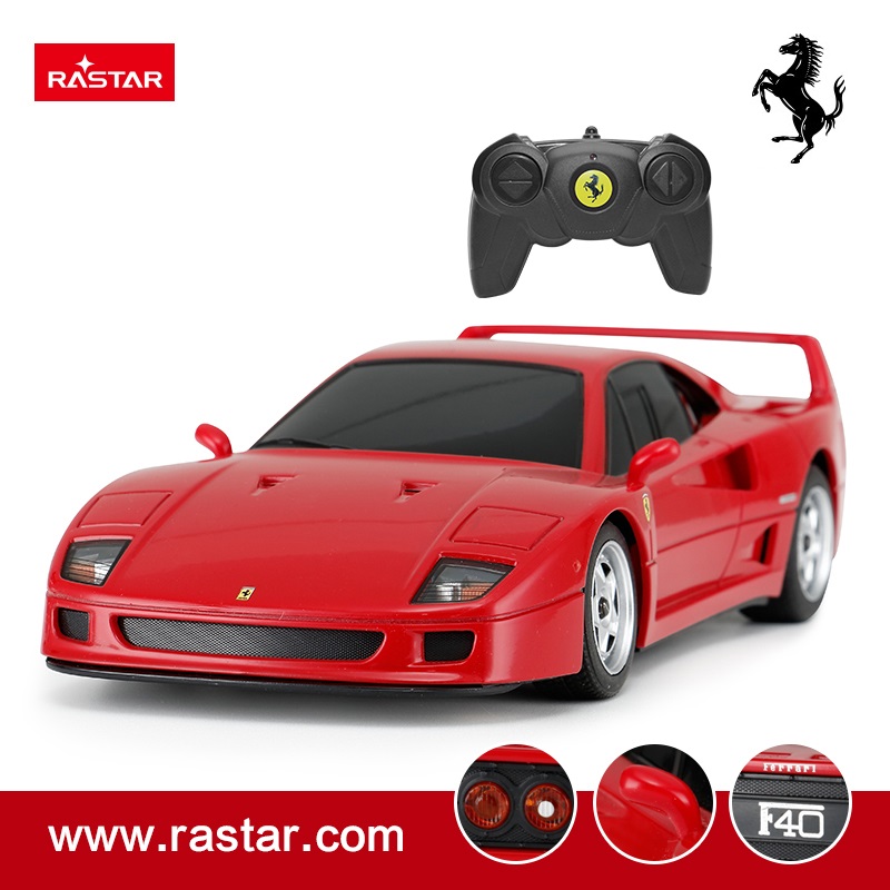 RASTAR RC 1:24 Ferrari F40 License Remote Control RC Car