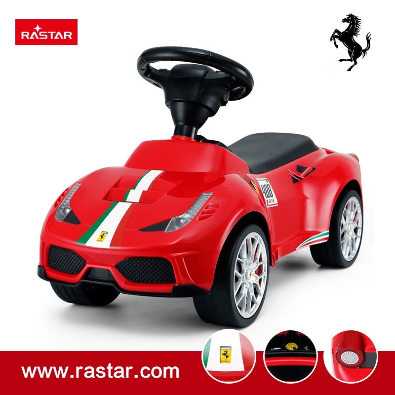 Rastar best toy for kids Ferrari licensed children baby push toy car