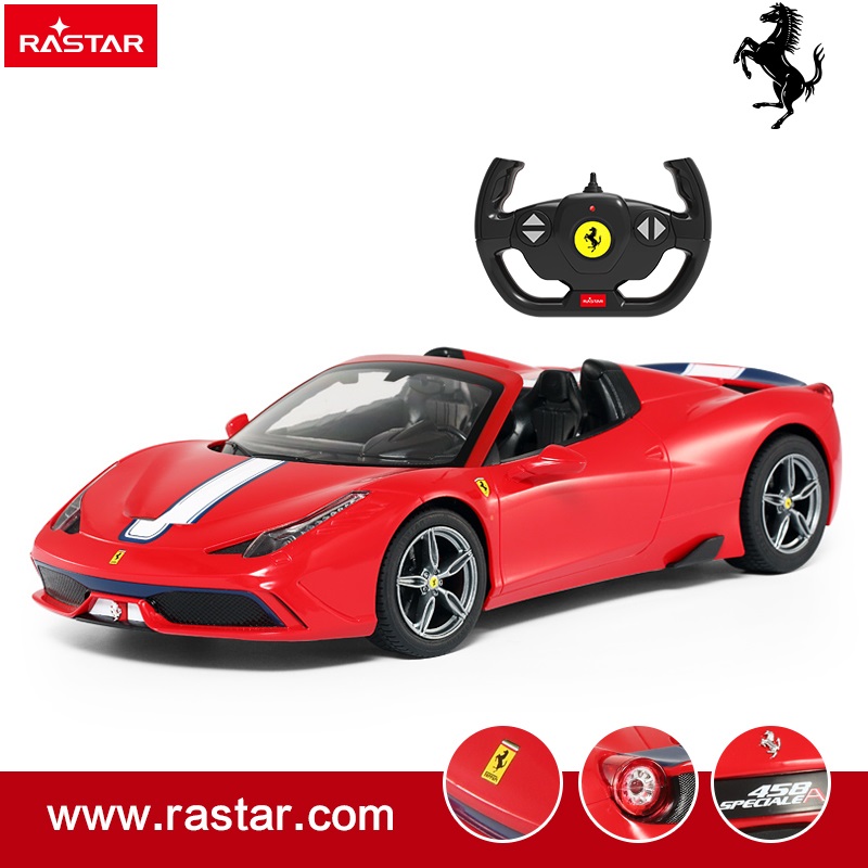 RASTAR RC 1:14 Ferrari 458 Speciale A License Remote Control RC Car