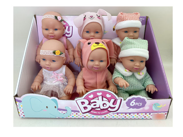 8 Inch Vinyl doll(6pcs/box)
