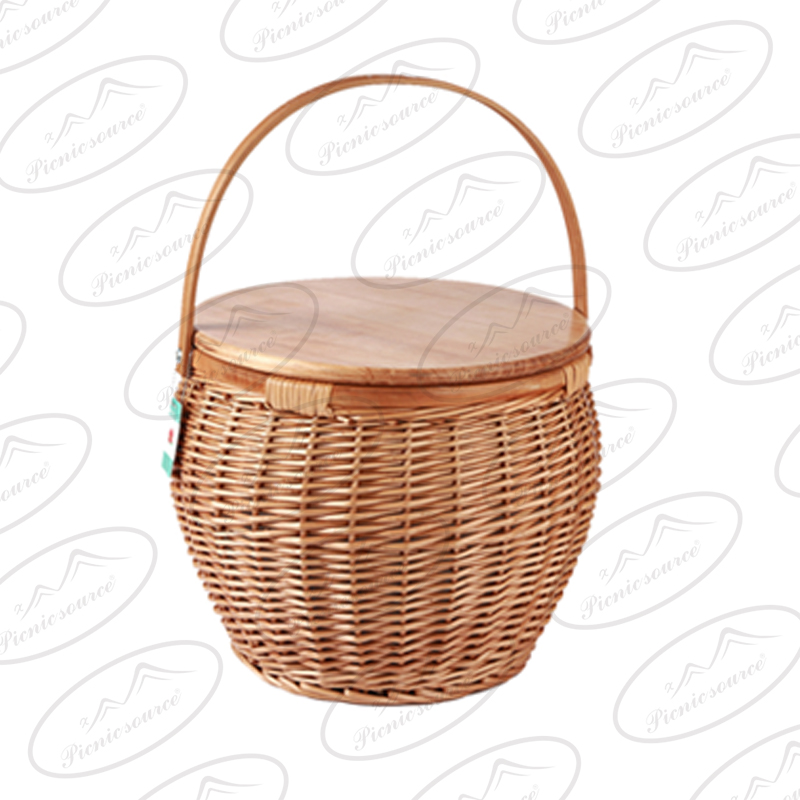 Insulated Wicker Basket