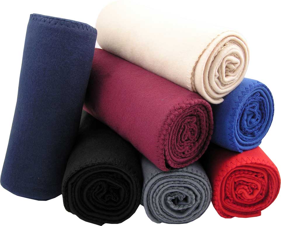 100%polyester solid polar fleece blanket