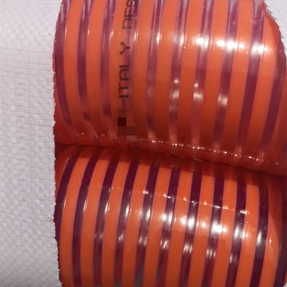PVC spiral suction hose for water delivery