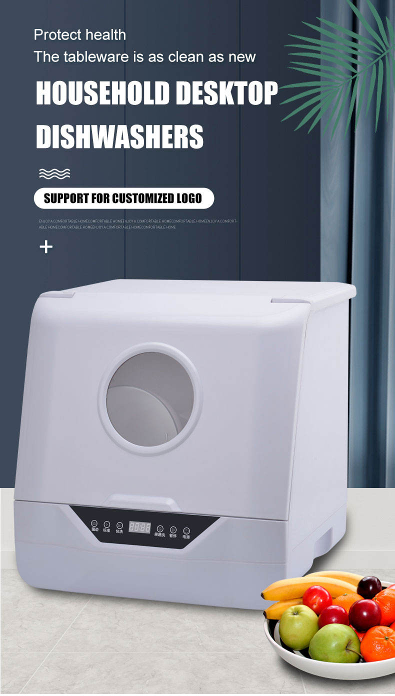 Household countertop handheld portable commercial dishwasher machine