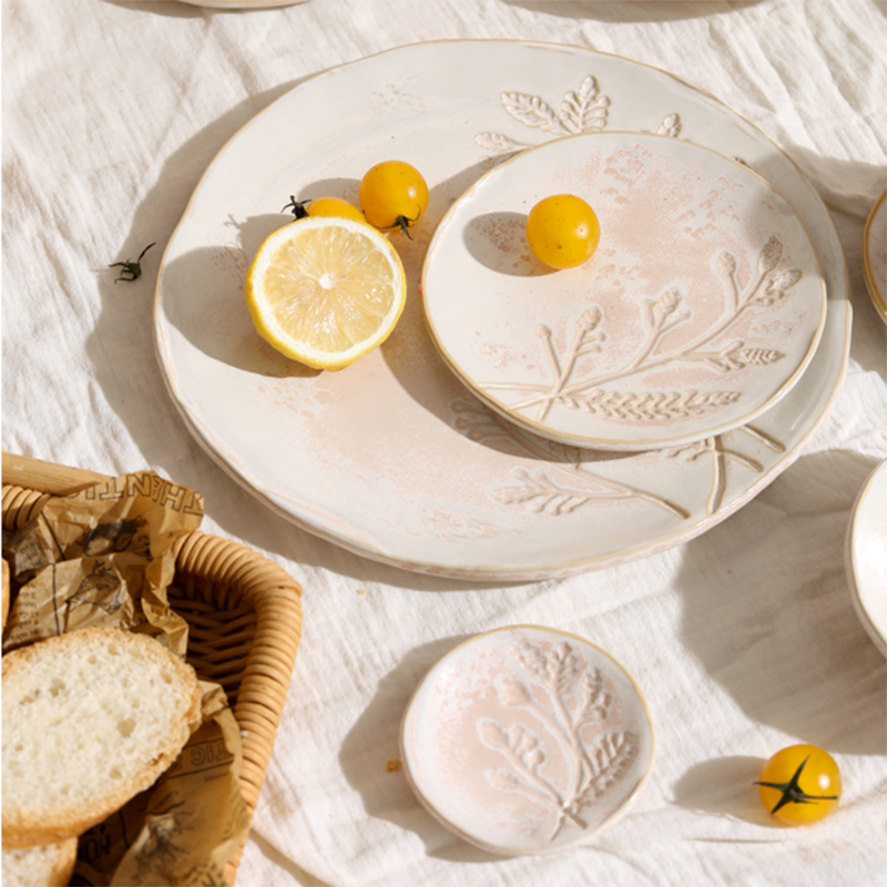 Handmade kiln varies a phrase ceramic tableware