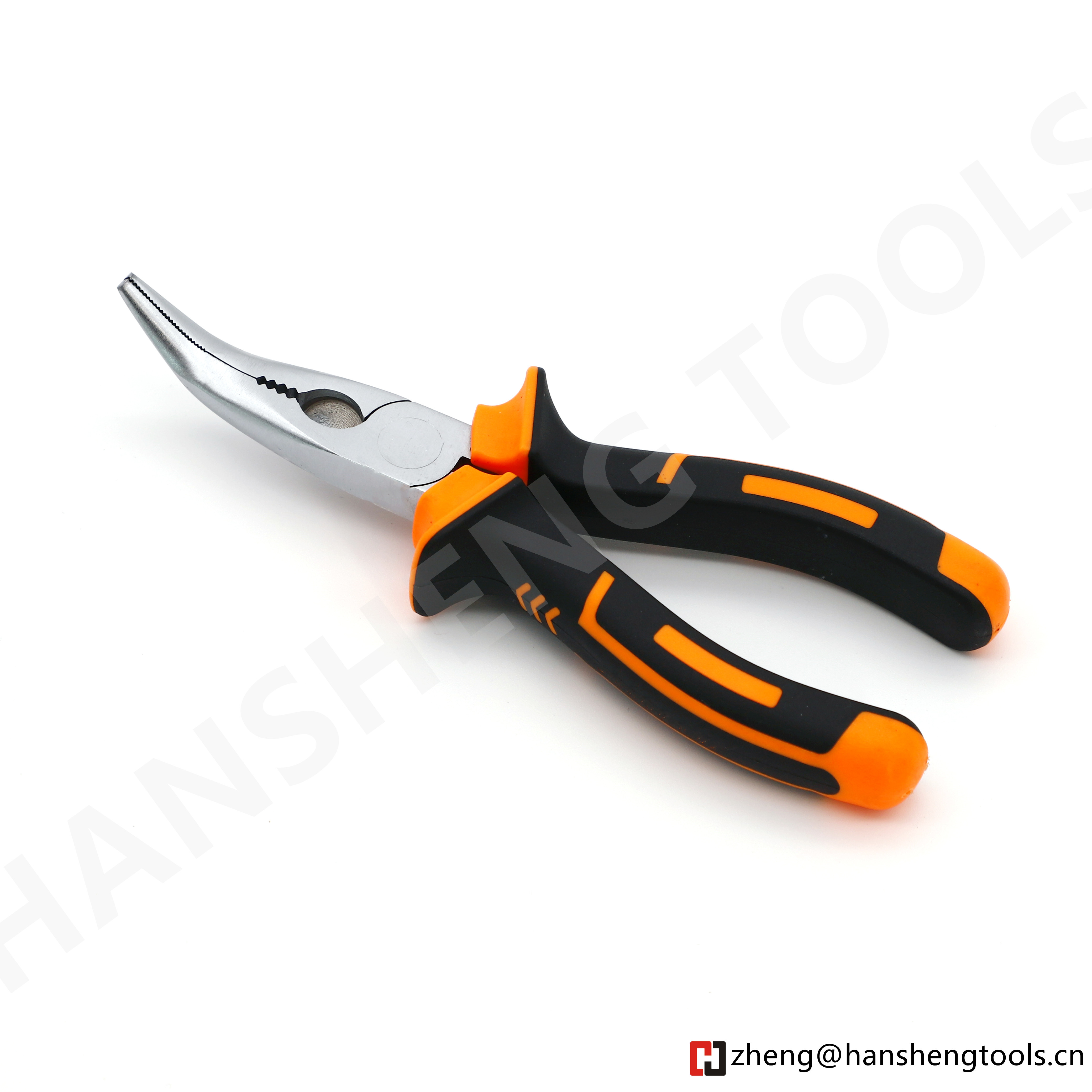 Bent nose plier