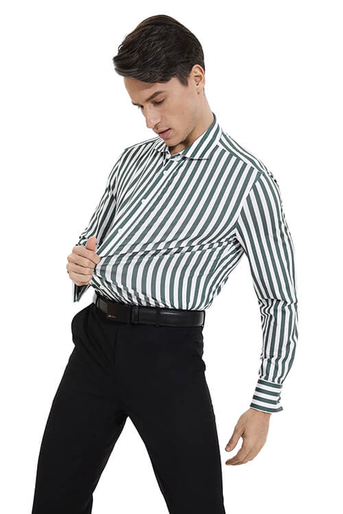 Cotton bulk breathable long sleeve shirt men