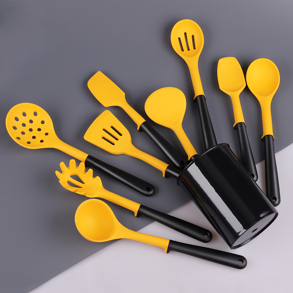 Wholesale Kitchen Accessories Cooking Tools Kitchenware Silicone for cooking utensil set