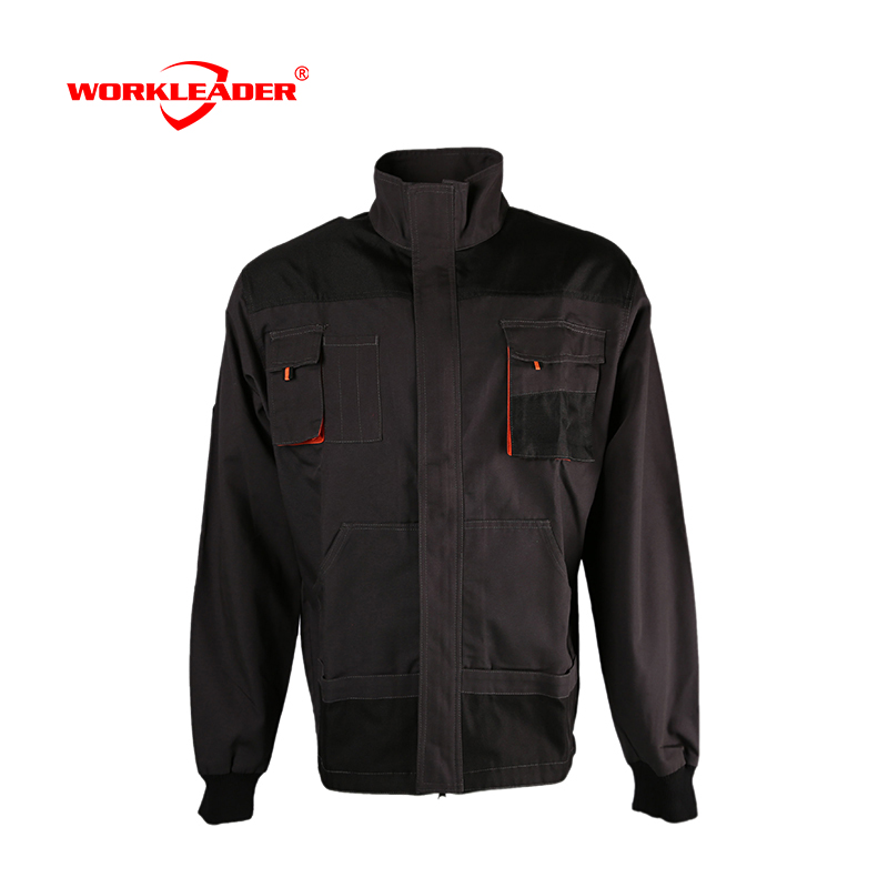 Four in one canvas contrast color workwear suit