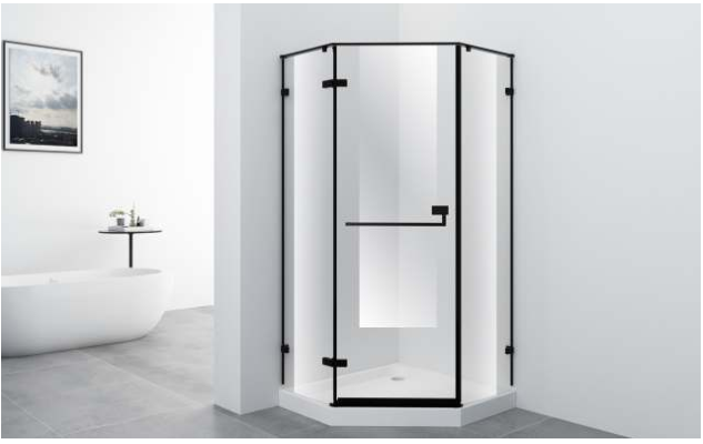 Diamond simple shower room,stainless steel shower cabins, tempered glass shower enclosure,