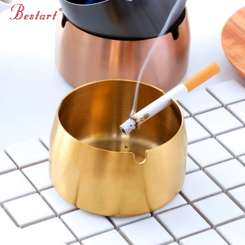 stainless steel ashtray