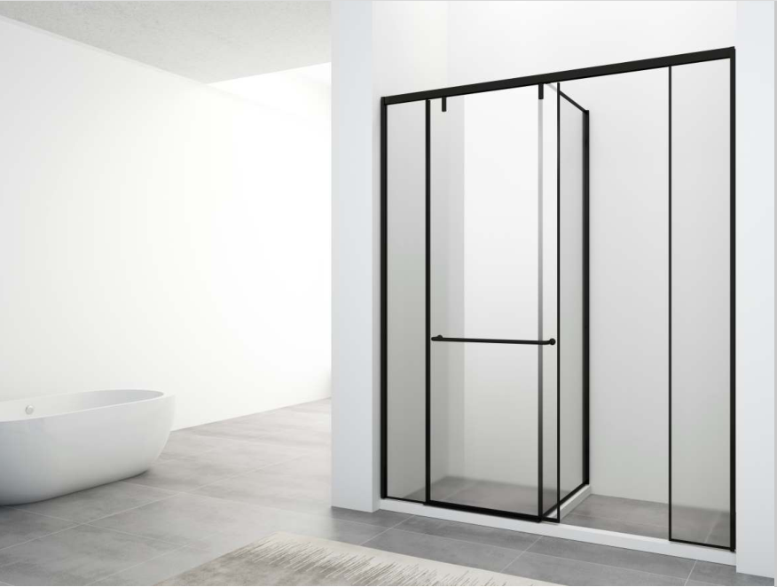 T-shaped one door stainless steel shower room BK-C841