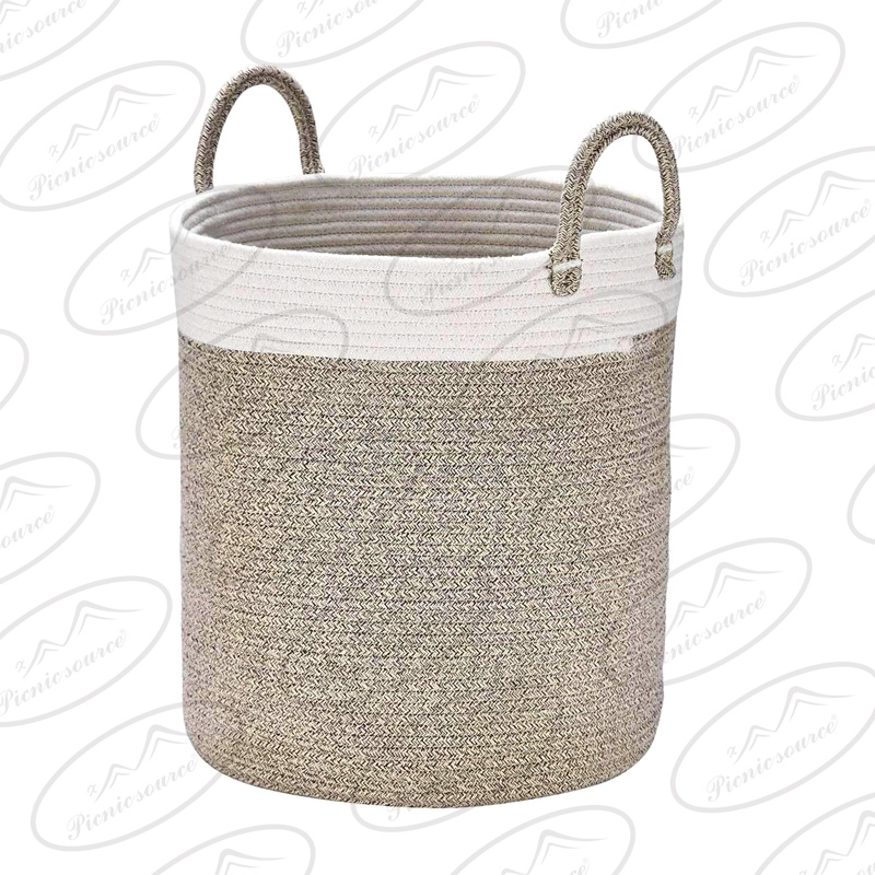 Woven Storage Basket,Cotton rope storage basket,Organizer