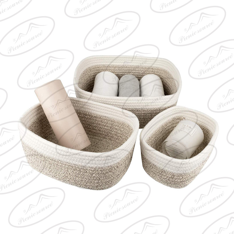 Cotton Rope Basket,Organizer