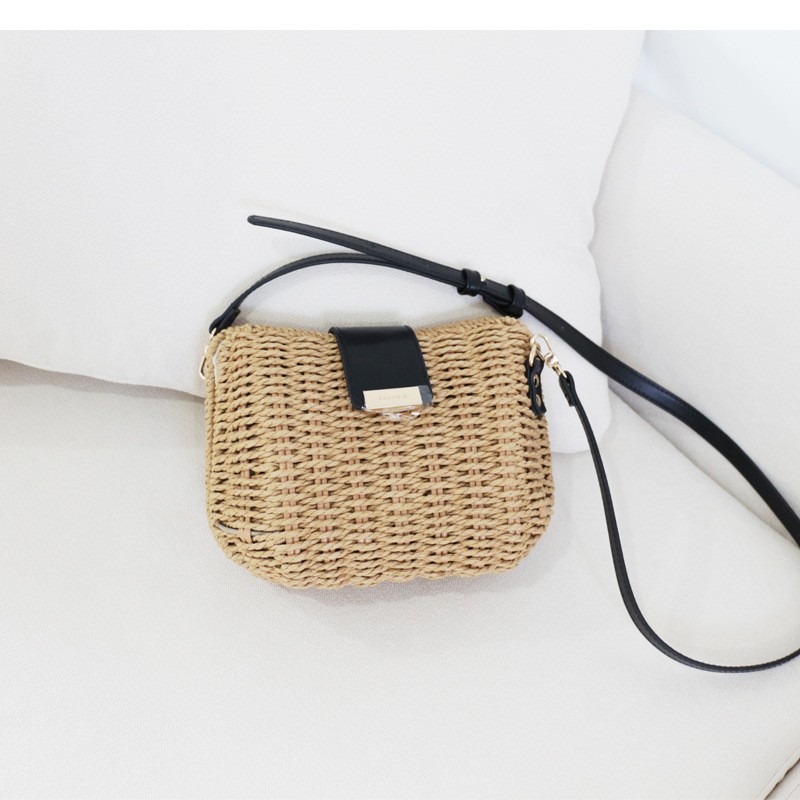Paper straw bag, woven bag ,beach bag