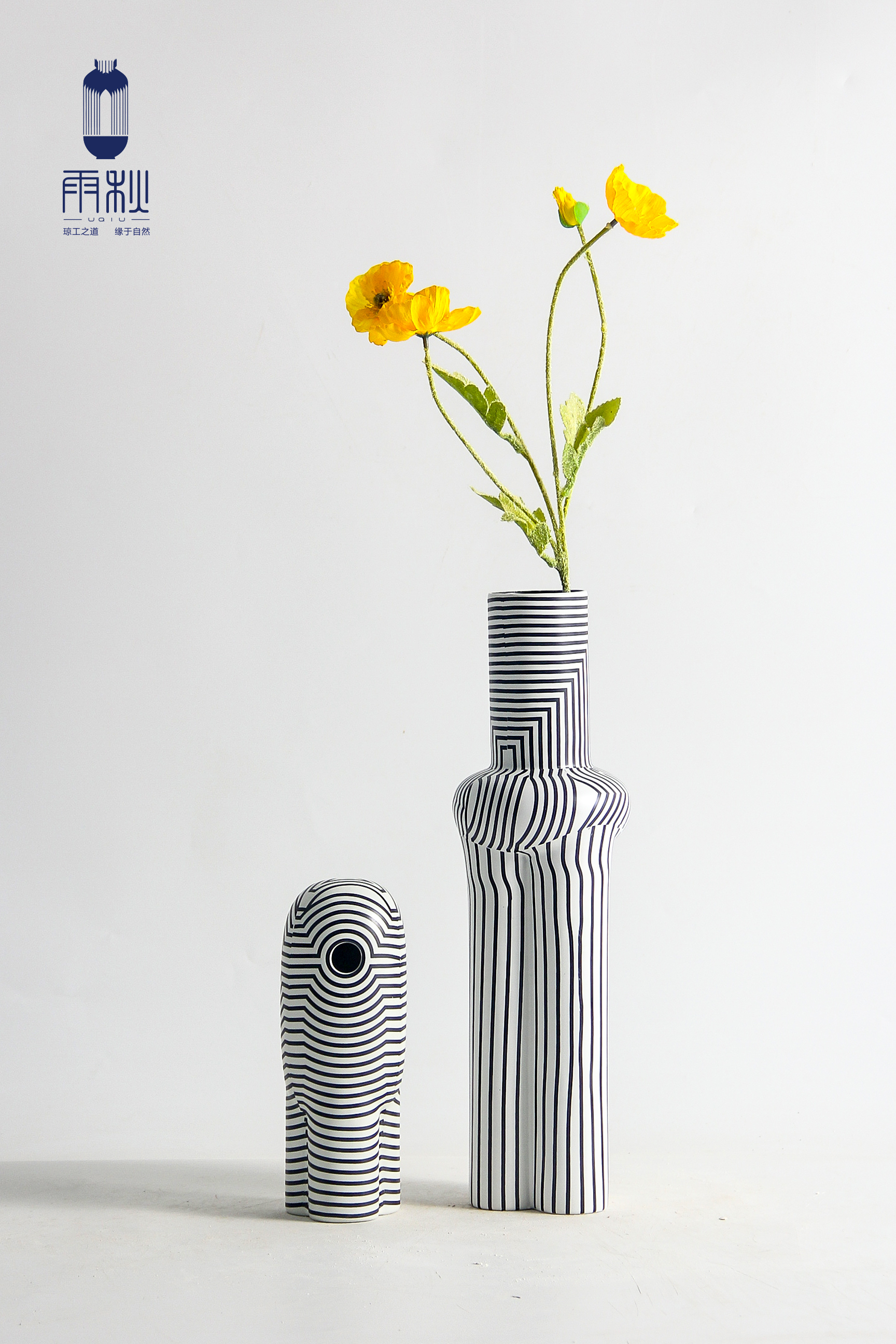 High temperature porcelain decoration ornaments/vase