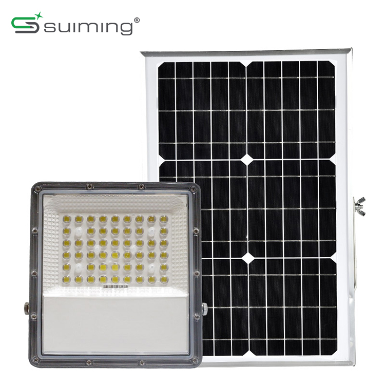 High brightness dust to dawn flood light motion sensor 100w 200w 300w solar flood light