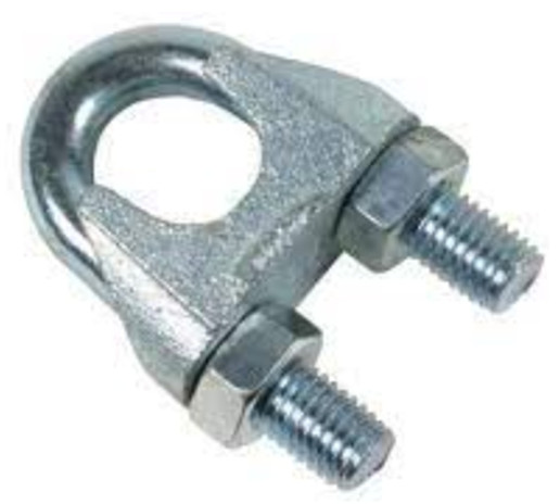 DIN741 Zinc plated Malleable Wire rope clips