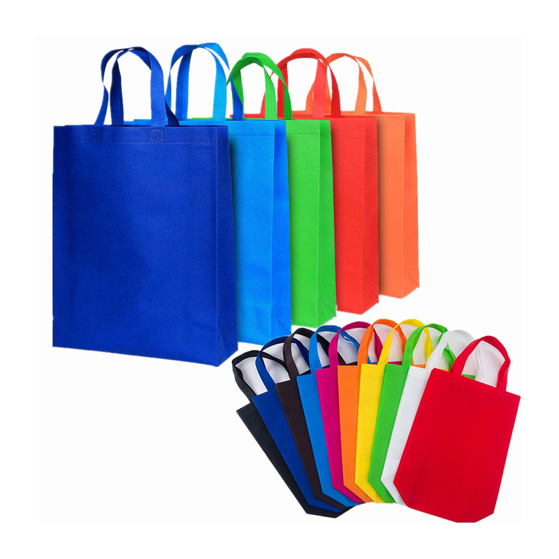 Advertising clothing shopping non-woven bag can print logo heat-pressed non-woven bag