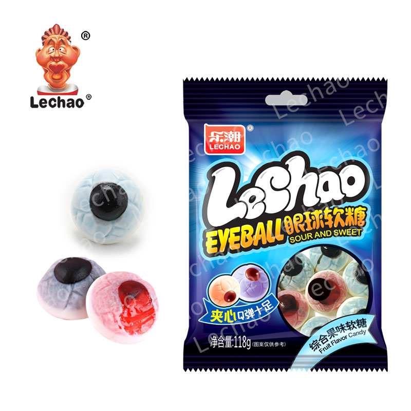 Eyeball gummy candy