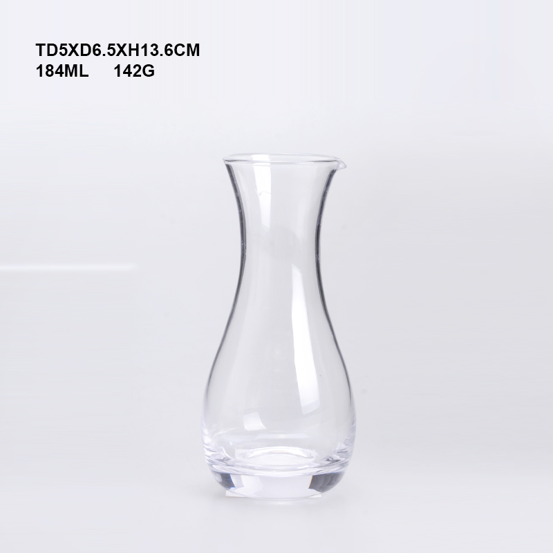 Made in China high borosilicate glass carafe glass bottle