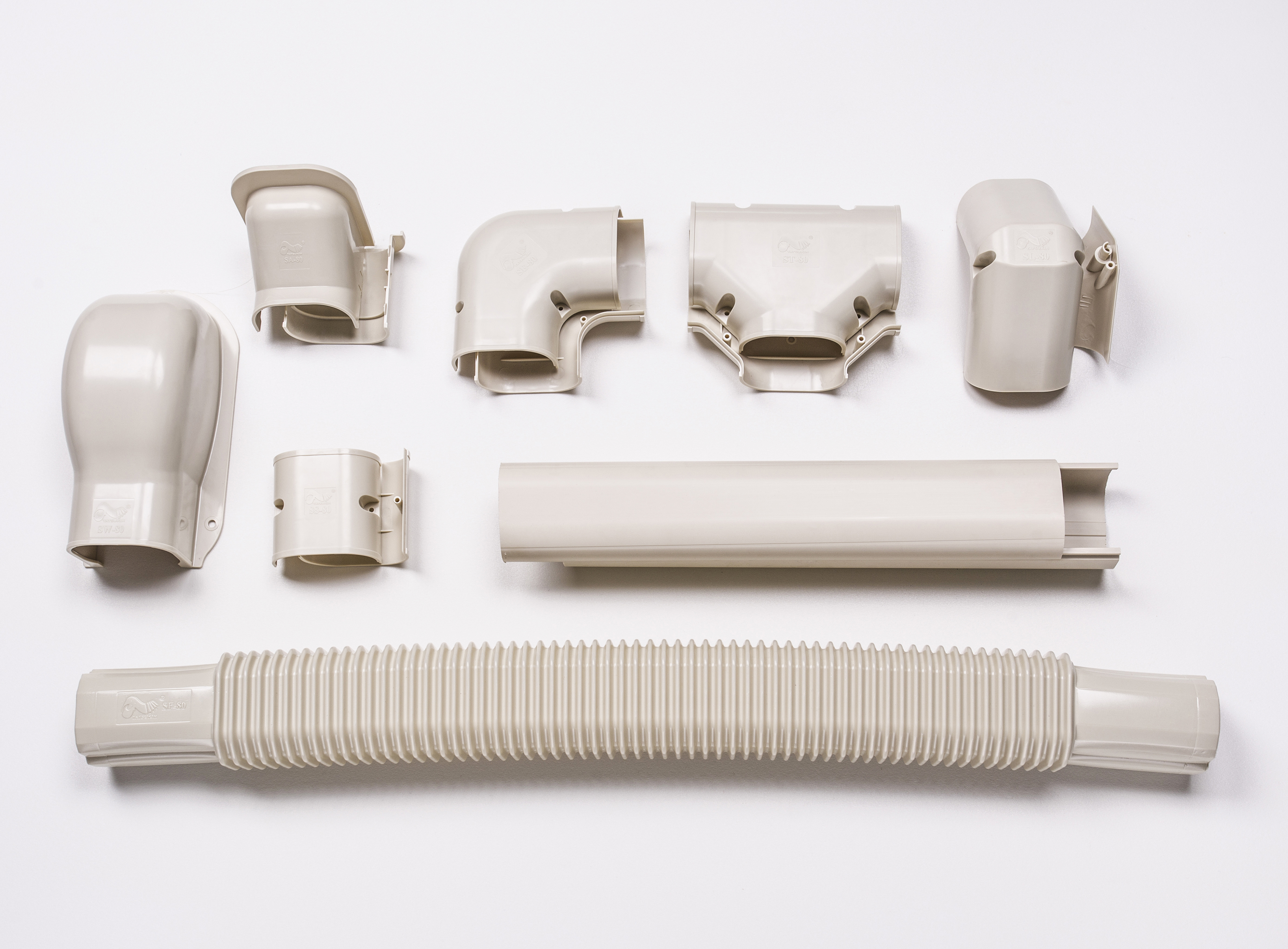 Air Conditioning Pipe Groove