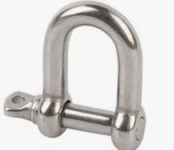 Stainless steel 316 Europe D type shackle