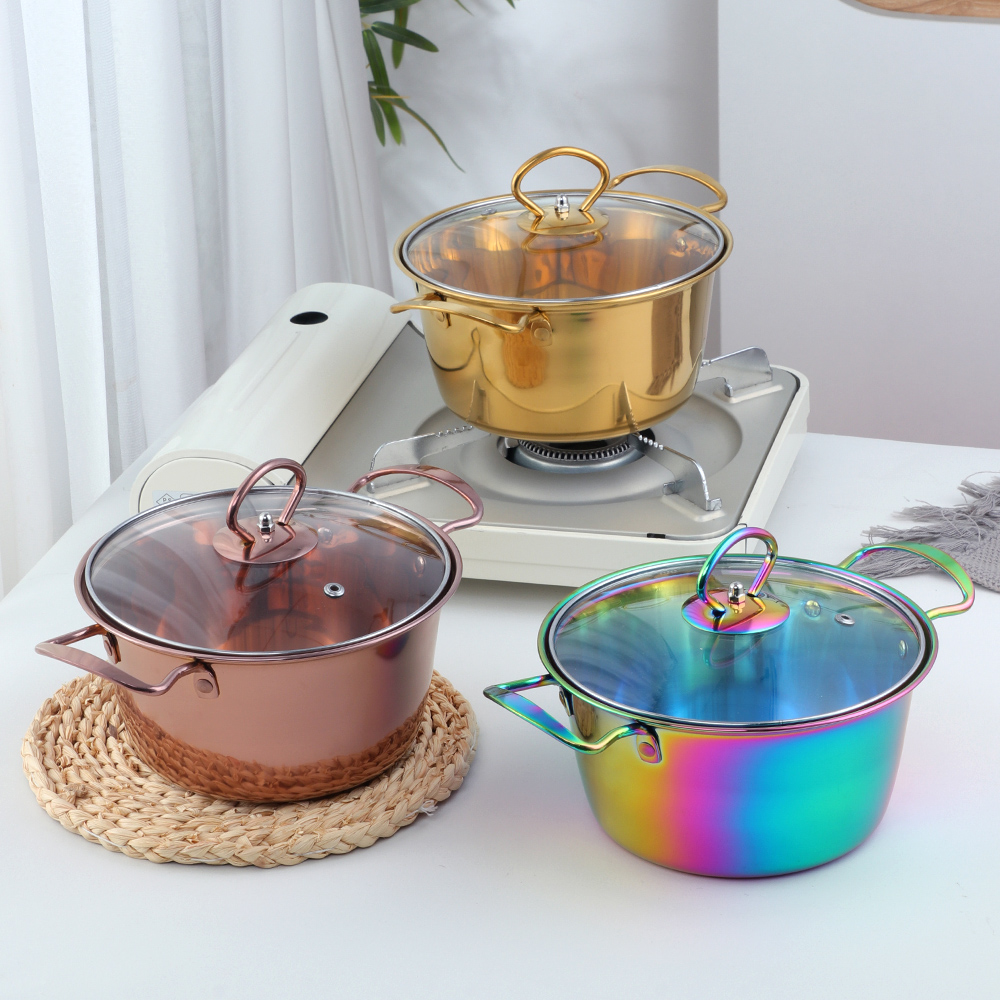 Stainless Steel Cookware Soup Pot with lid