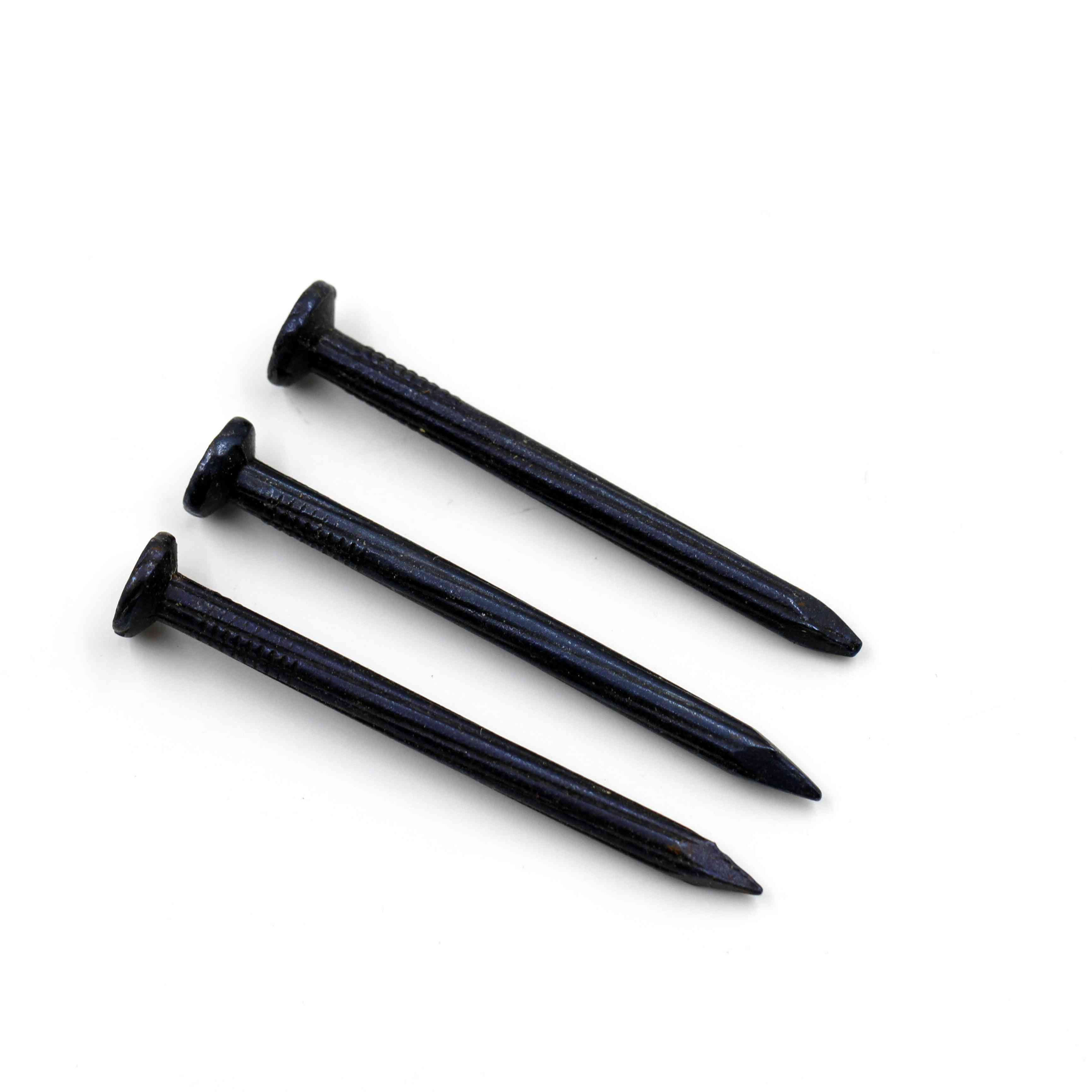 Black concrete nail