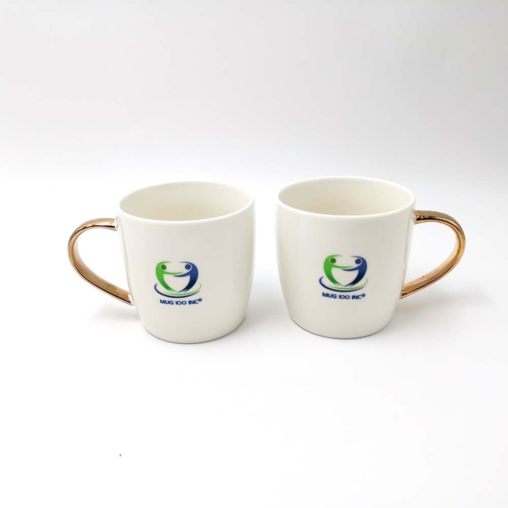 Gold Handle mug