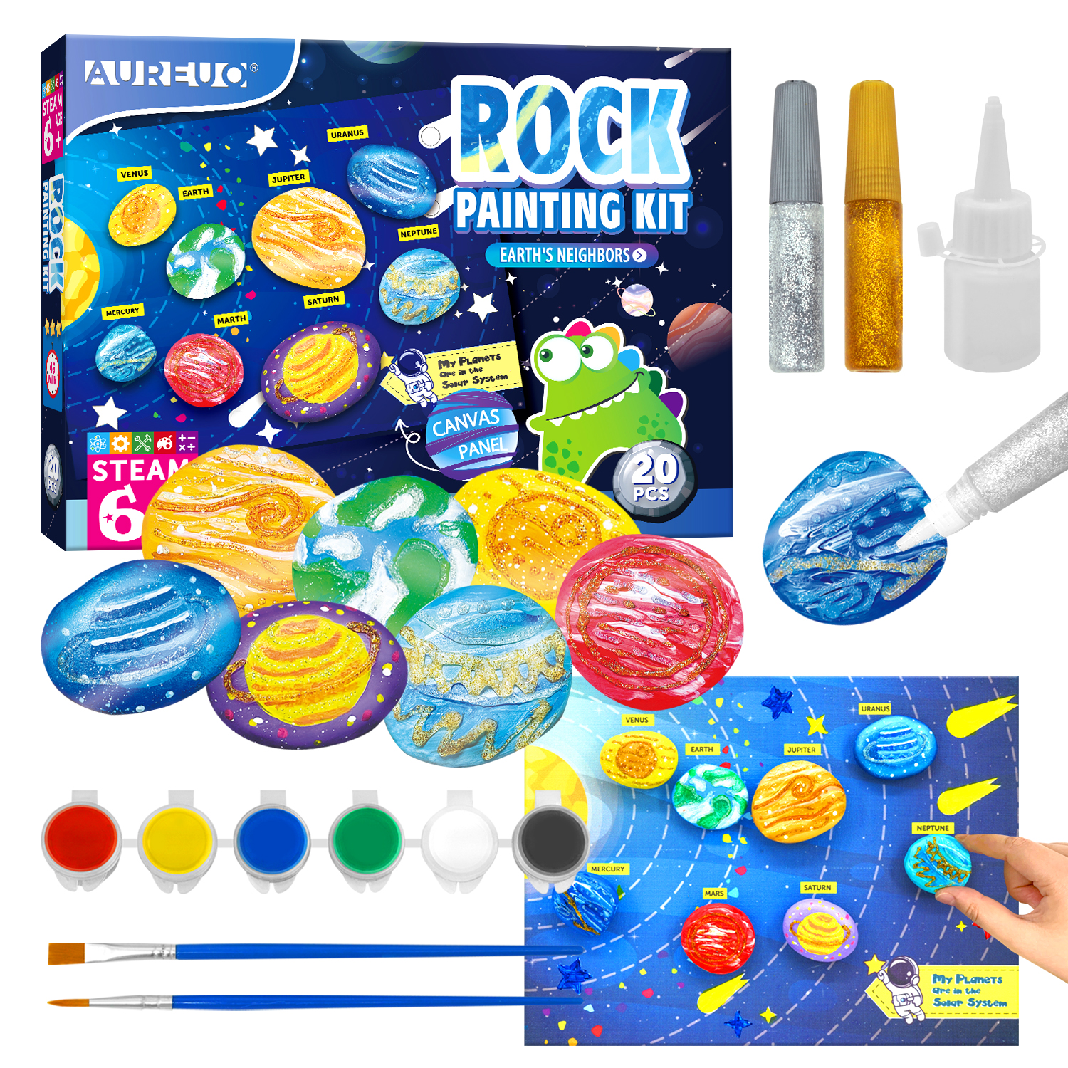 Rock painting kit