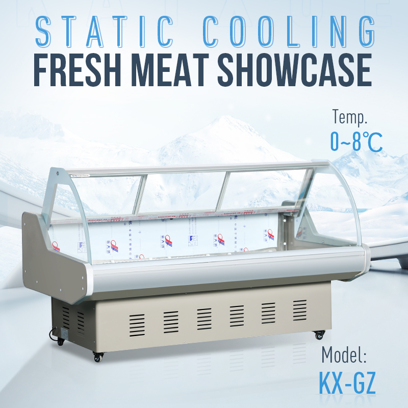 Commercial Meat Freezer Counter Butcher Display Refrigerator Price for Sale