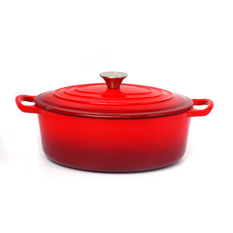 cast iron enamel pot, cast iron cookware