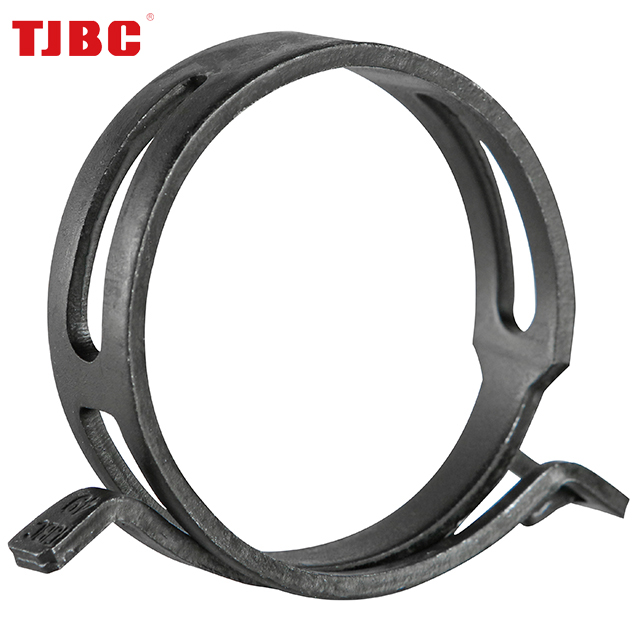 Spring hose clamp