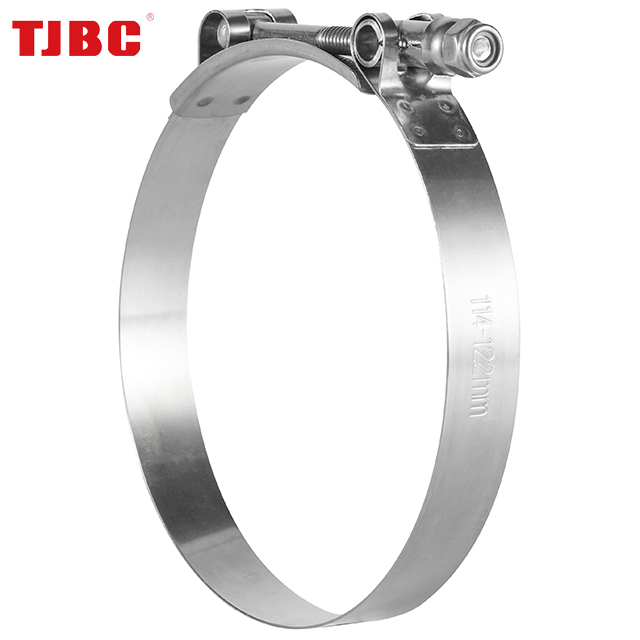 T bolt heavy duty hose clamp