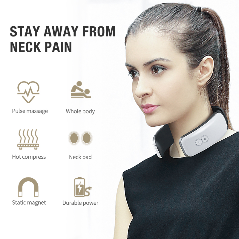 Medical CE EMS Neck Massager health More Professional New Smart Intelligent Electric Neck Massager