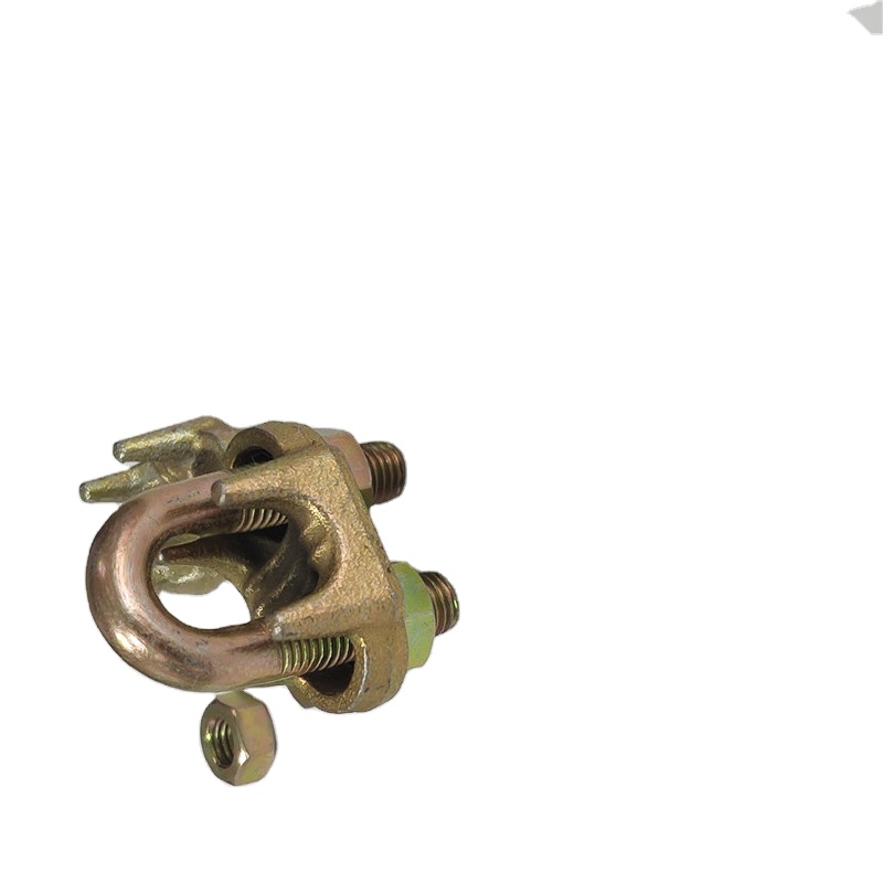 Yellow Electo galvanized Type A Wire rope clips Yellow Zinc plated