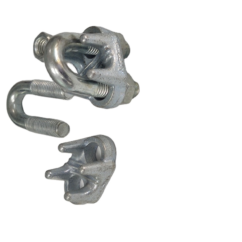 Electro galvanized Type A Wire rope clips