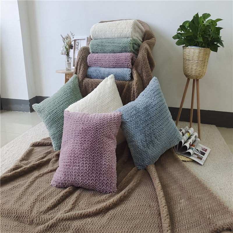 Knitted blanket