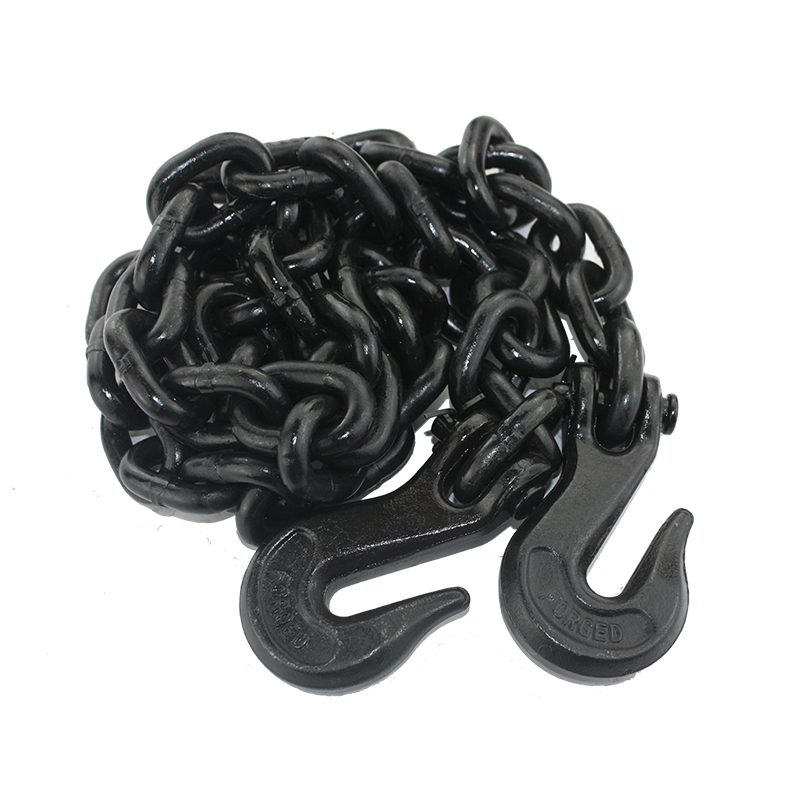 G80 Chain with Grab Hooks 3/8" x20“