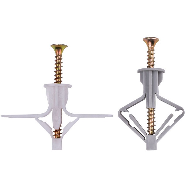 Nylon, aircraft wall anchor