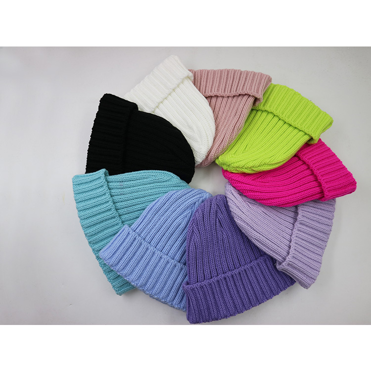 Embroidered winter hat