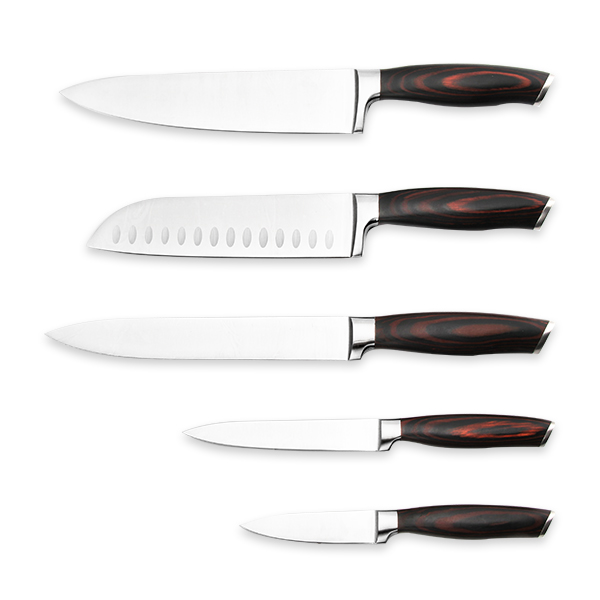 Pakka wood handle knife