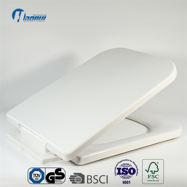 Toilet seat , Plastic toilet seat , square toilet seat