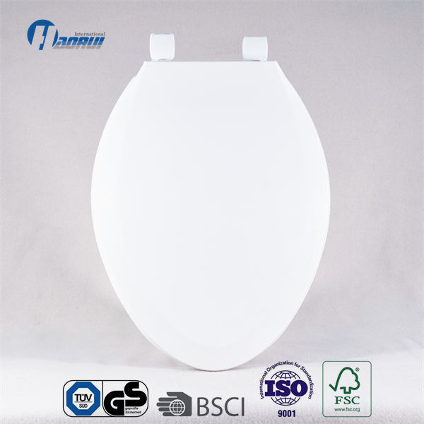 Toilet seat, PP,19 inch toilet seat, US standard toilet seat , Elongated toilet seat