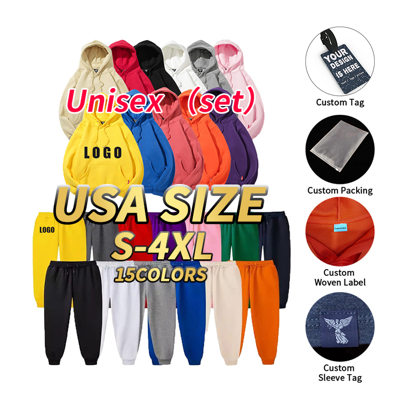 Tracksuit hoodie sets