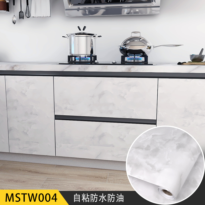 marble glossy wallpaper sticker