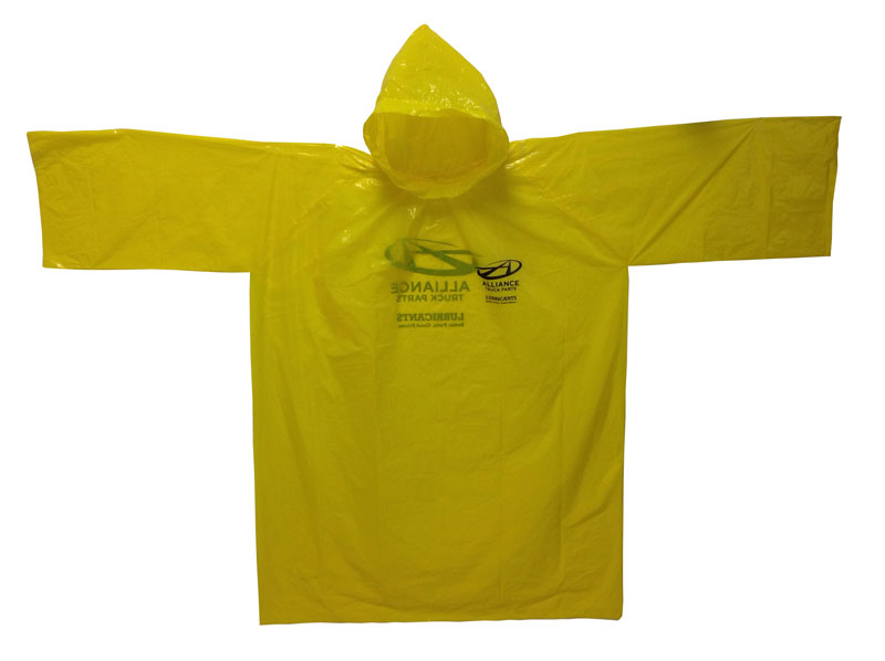 OEM custom printed rain poncho