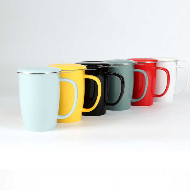 Loose Tea Mug with Stainless Steel Infuser 450ml
