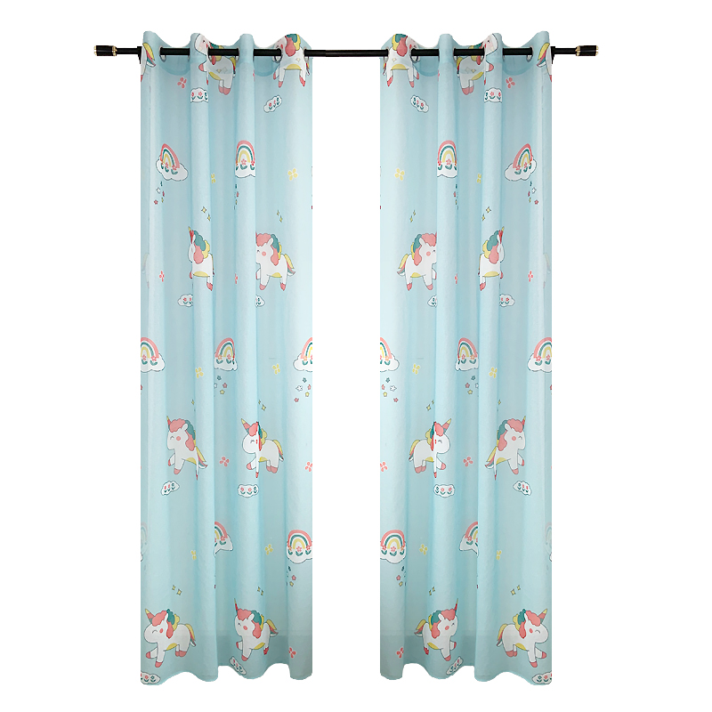 A4064 kid's printed curtain